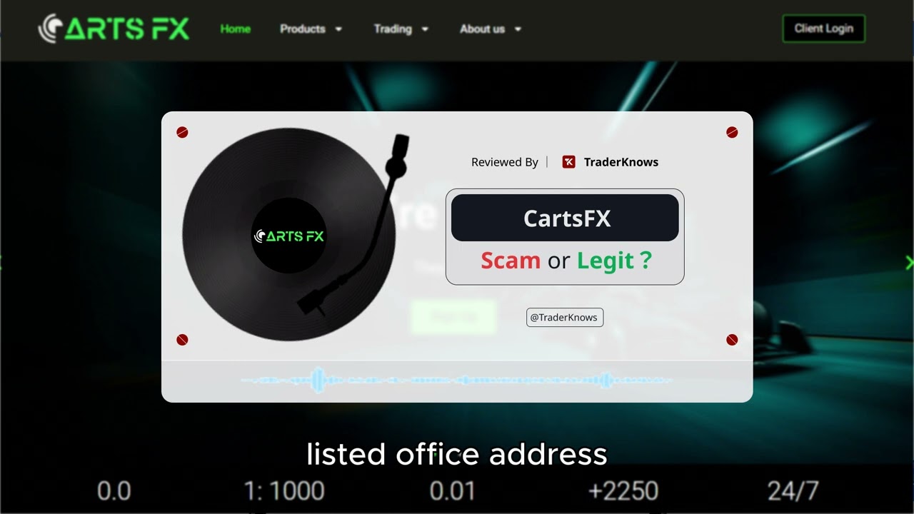 CartsFx Reviews: Unclear Regulation Spark Investor Concerns