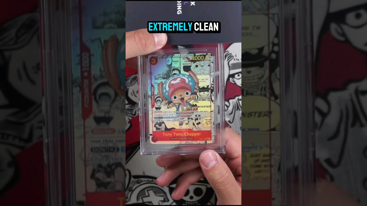 This ended up being our BIGGEST One Piece pull ever! #Eb01 #choppermanga  #onepiece #prb01