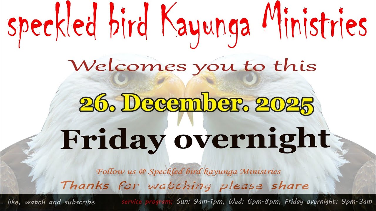26/December/2025. Friday overnight service || In His presence || Bro Jerry Mungudit