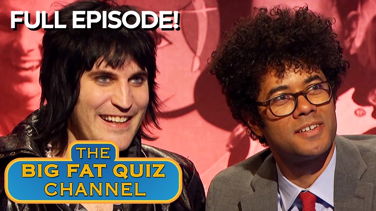 Richard Ayoade Has Had Enough | FULL EPISODE | Big Fat Quiz of Everything 2016