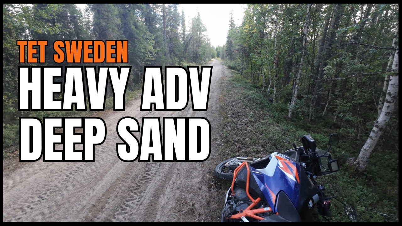 BIG BIKES vs The Sand Trap – Riding TET Northern Sweden