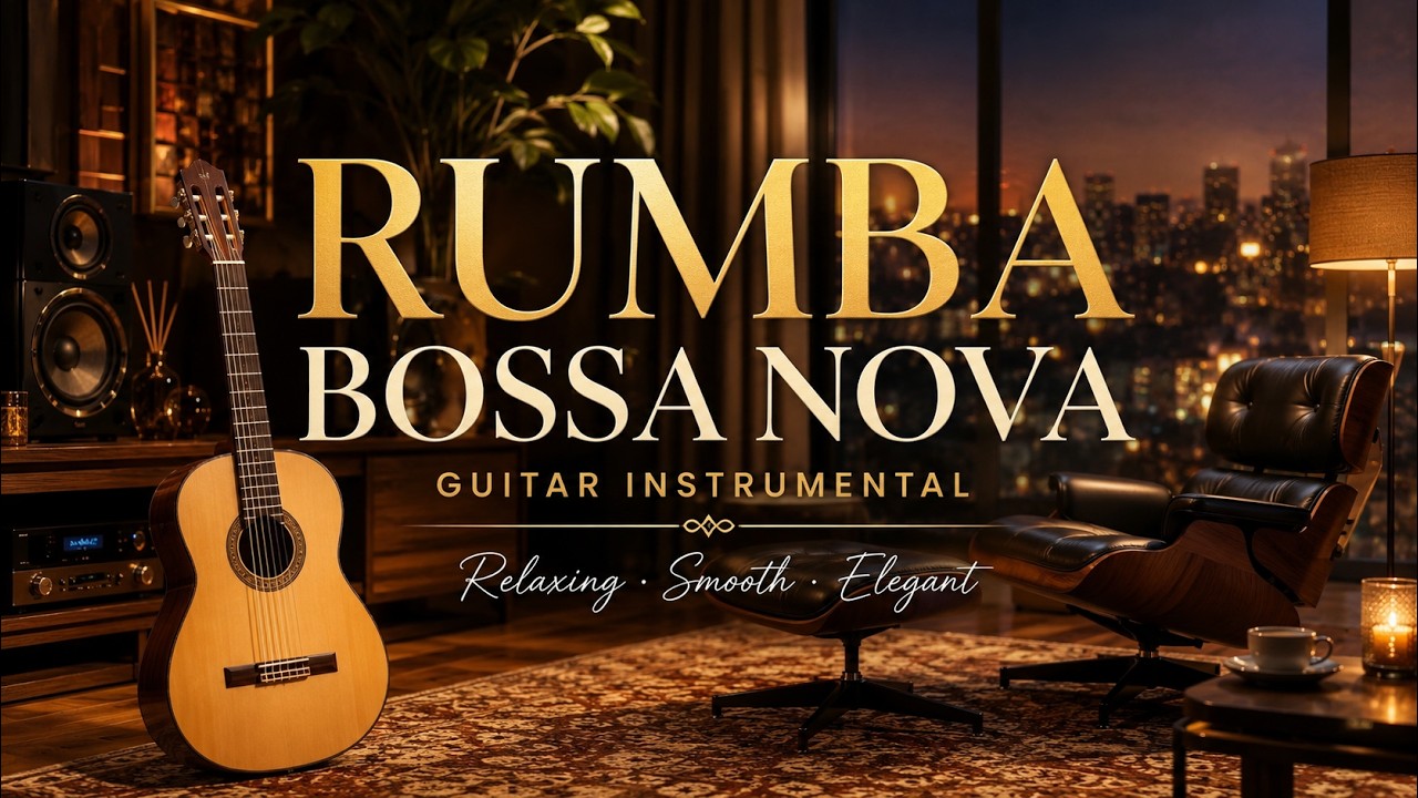 [3 HOUR] RUMBA BOSSA NOVA - Guitar Instrument Smooth | Nhạc Thư Gi&atilde;n Kh&ocirc;ng Lời Hay Nhất Mọi Thời Đại