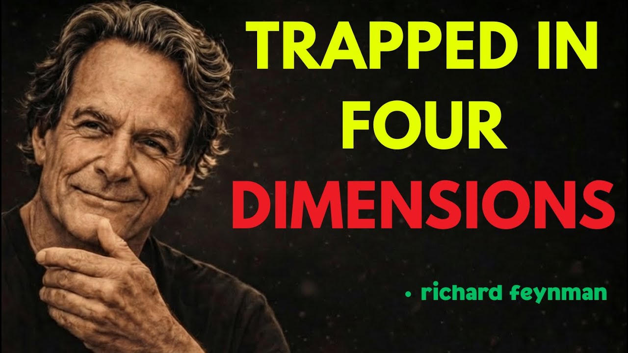 The Universe Is Not 3D — It's a 4D Prison: Feynman Explains Why You’re Trapped in Four Dimensions