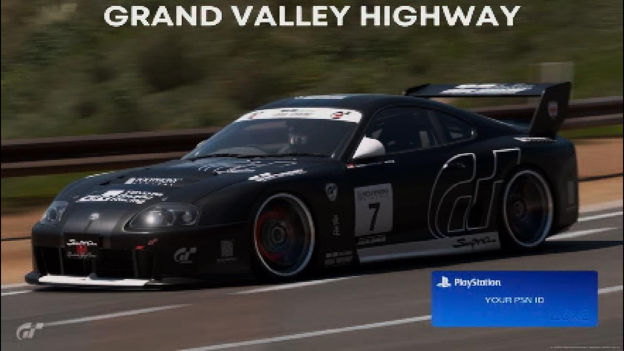 Gran Turismo 7 | Online Time Trial | Grand Valley Highway | Supra GT Road Car | 1:54.499 Gold