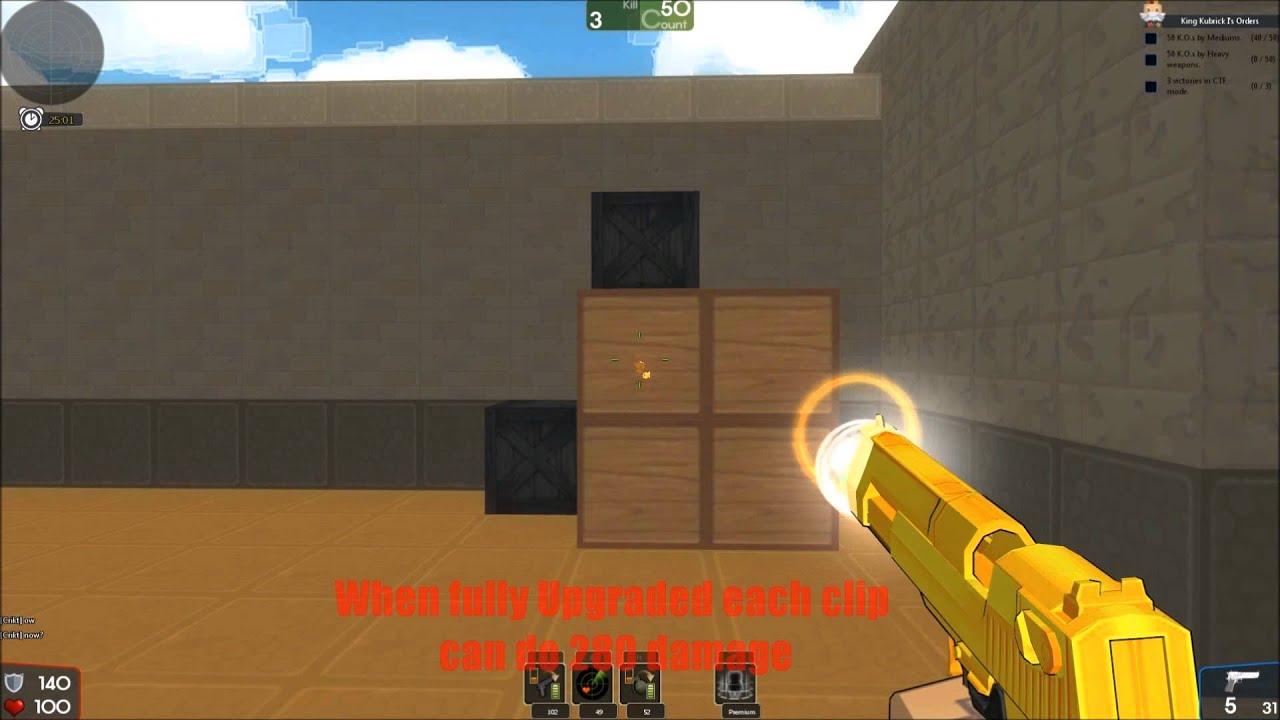 Brick Force - stat's test