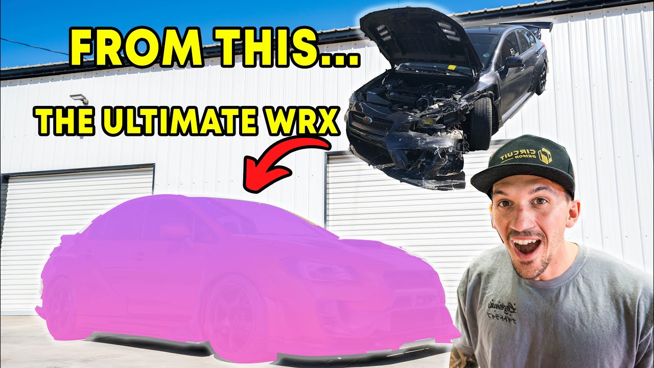 Building My WRECKED & ABANDONED WRX into my ULTIMATE DREAM CAR
