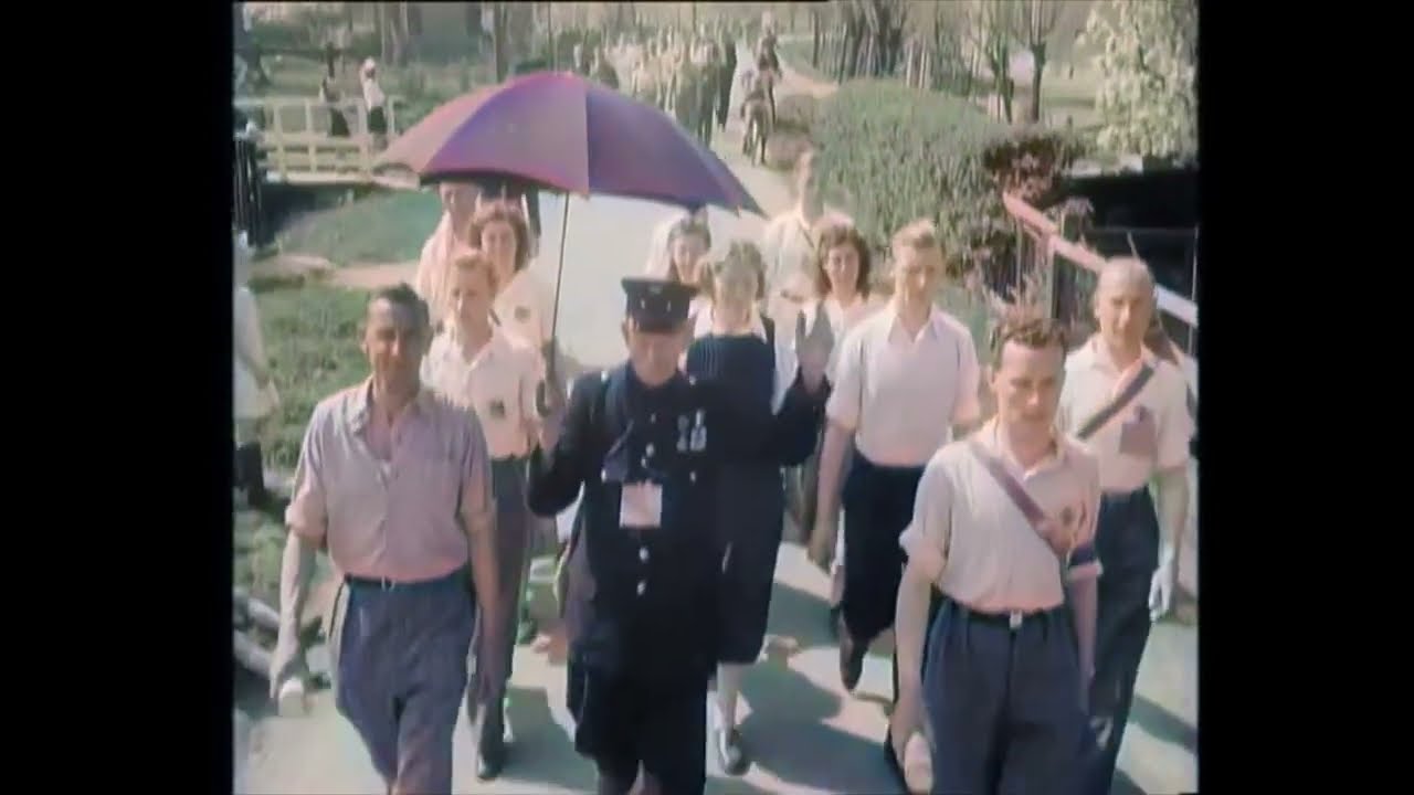 Dutch Traditions: Easter Walk in Dordrecht (1949)