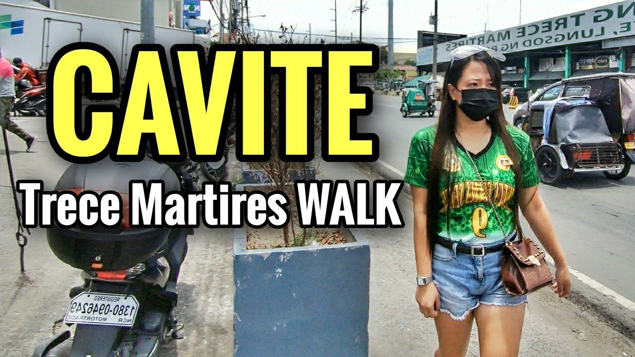 A LOVELY HOT WALK in Cavite Philippines Trece Martires City [4K] 🇵🇭