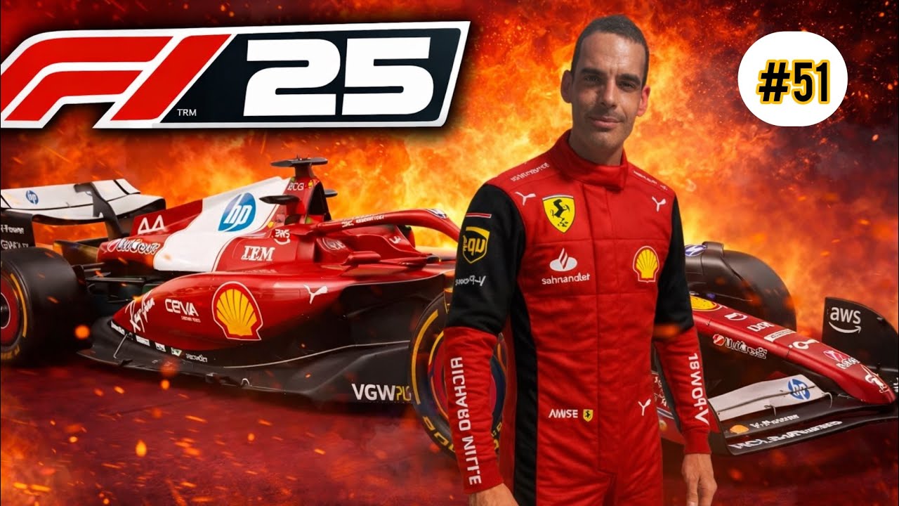 F1 25 Ao Vivo !! - 👉 Temporada 5 na Scuderia Ferrari HP - O Começo da Era Campeã?! ⁉️