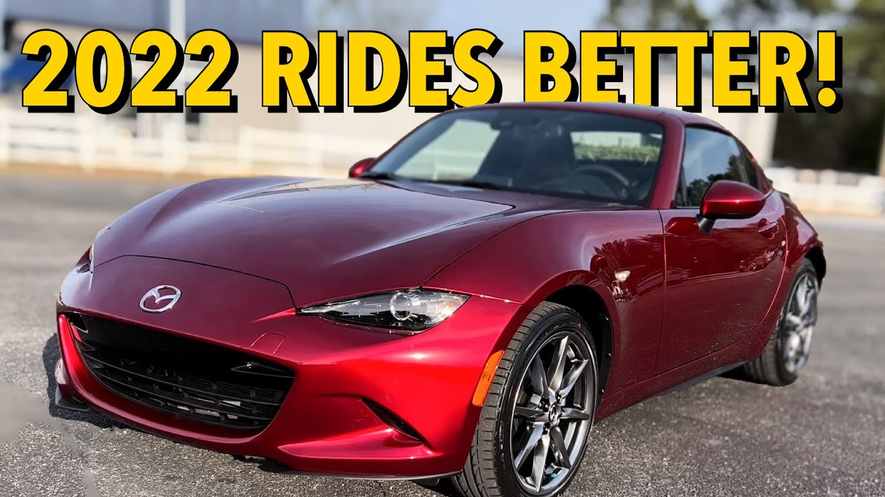 Первый взгляд | Mazda MX-5 Miata RF Grand Touring 2022 года в цвете Soul Red