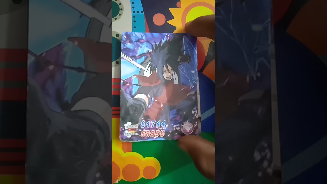 some naruto special card #naruto #sasuke #anime #narutocard #mrsadyt #shorts #cards #pokemoncards