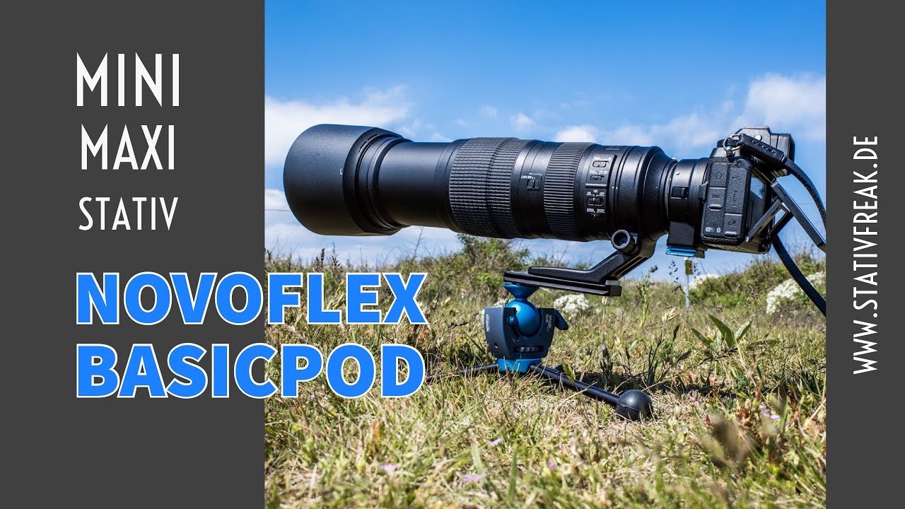 Ein echtes Mini-Maxi-Stativ - das NOVOFLEX BasicPod
