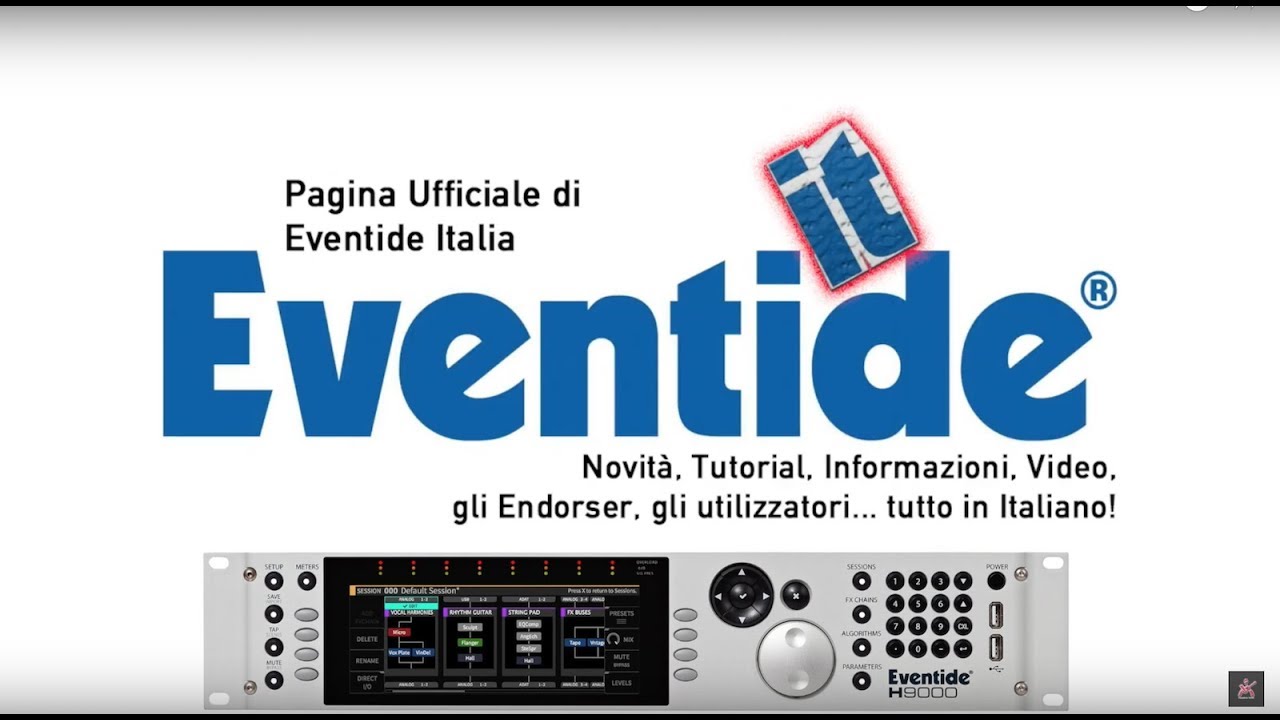 Eventide H9000 - una macchina incredibile - parte 1 - overview