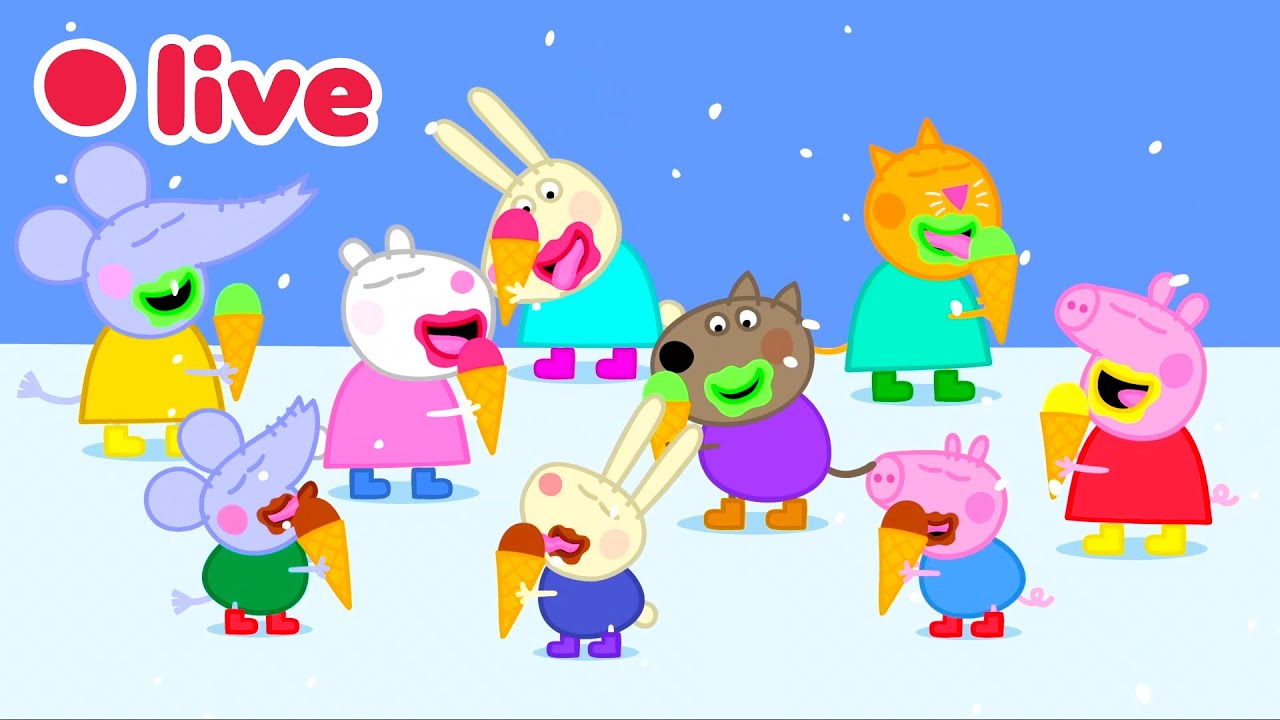 🔴 EN DIRECT Peppa Pig 🎄 Épisodes de Noël! ❄️ Amuse-toi Cet Hiver | Peppa Pig Français