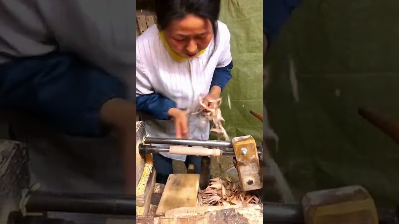 The making process of wooden handle- Good tools and machinery make work easy