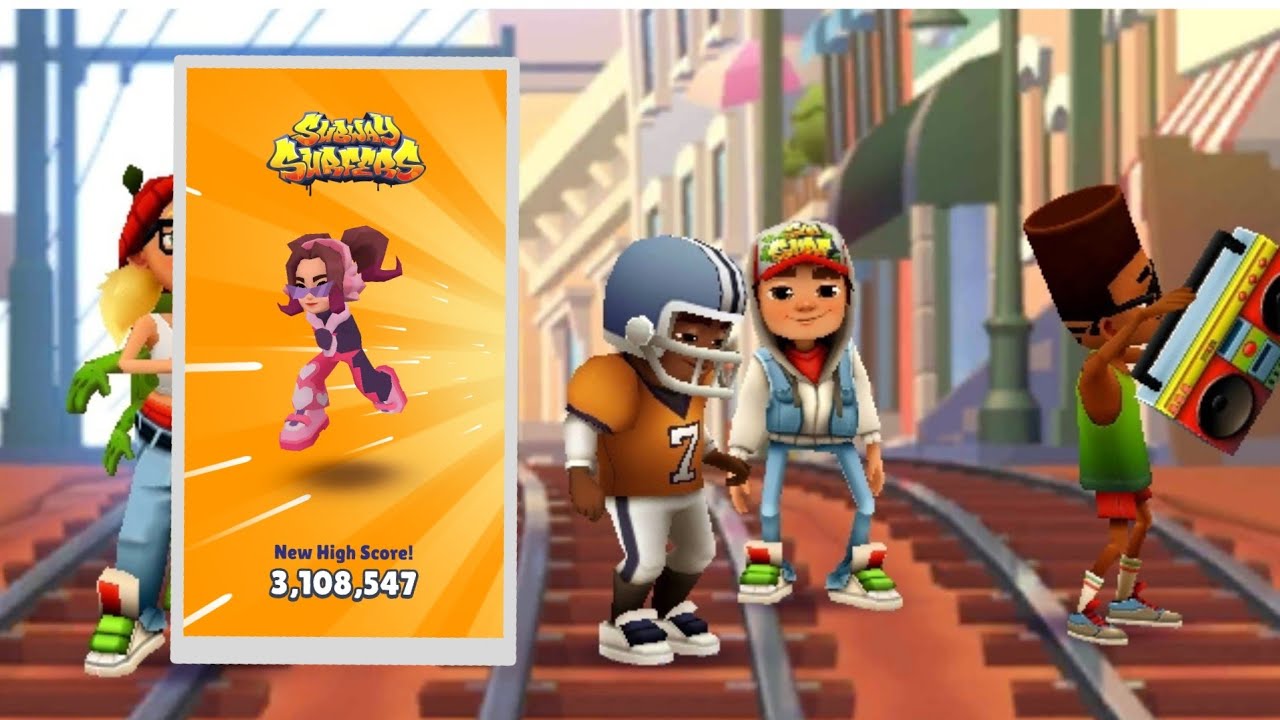 Mengejar highscore 3 juta di Subway Surfers