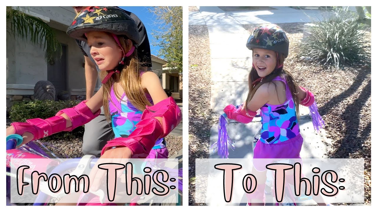 EASY! Learn to ride a bike WITHOUT training wheels
