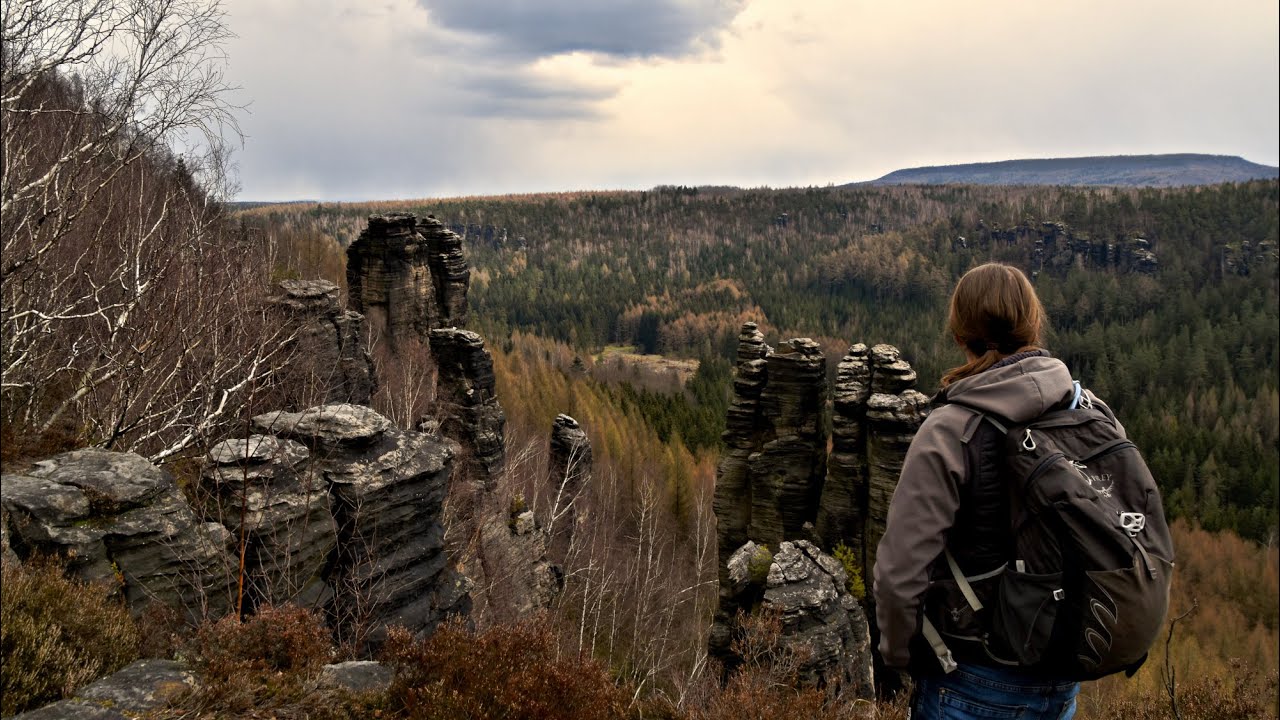 Durch das wildromantisches Bielatal im Elbsandsteingebirge