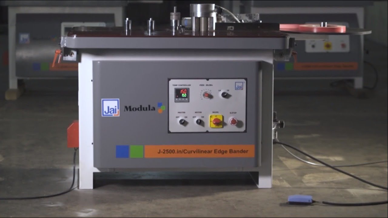 Curvilinear Edge Bander J-2500.in (Semi Auto) | Modula | Jai Industries | Panel Processing Machines