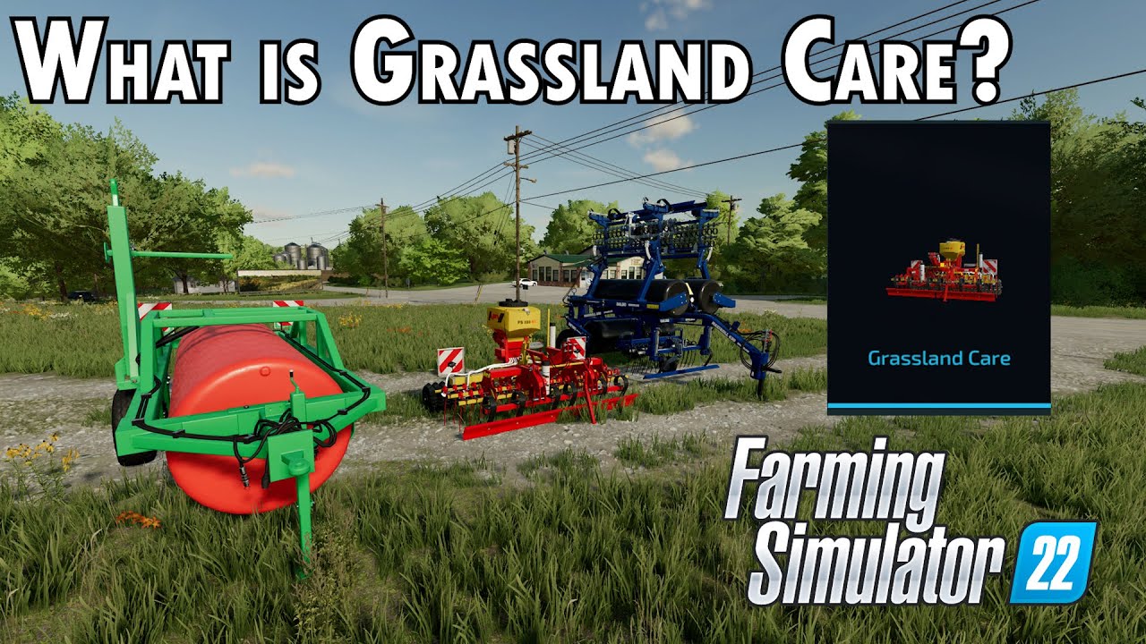 Все, что вам нужно знать об уходе за пастбищами в Farming Simulator 22