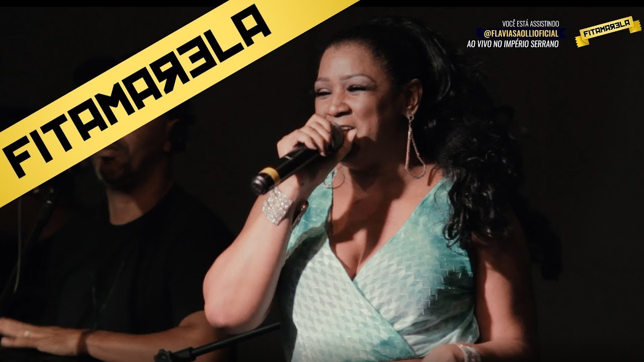 Fl&aacute;via Saolli ao vivo na Feijoada do Imp&eacute;rio Serrano parte 2