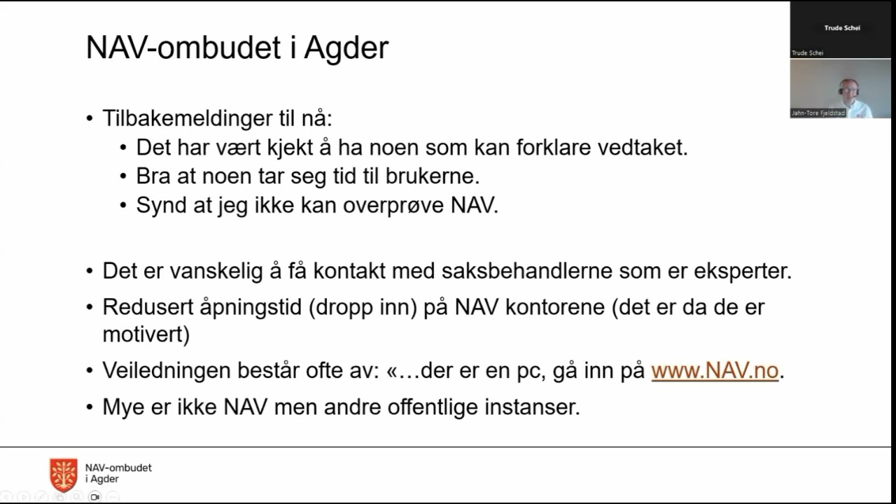 Nav-ombudet i Agder – hva de gjør, og hva de kan og ikke kan hjelpe med