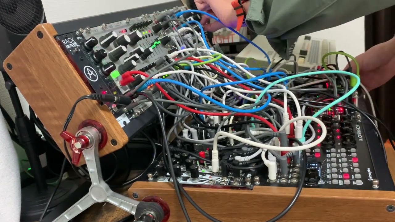 2026 Happy Modular Synth Year!!! #modularsynth #synthesizer #モジュラーシンセ 