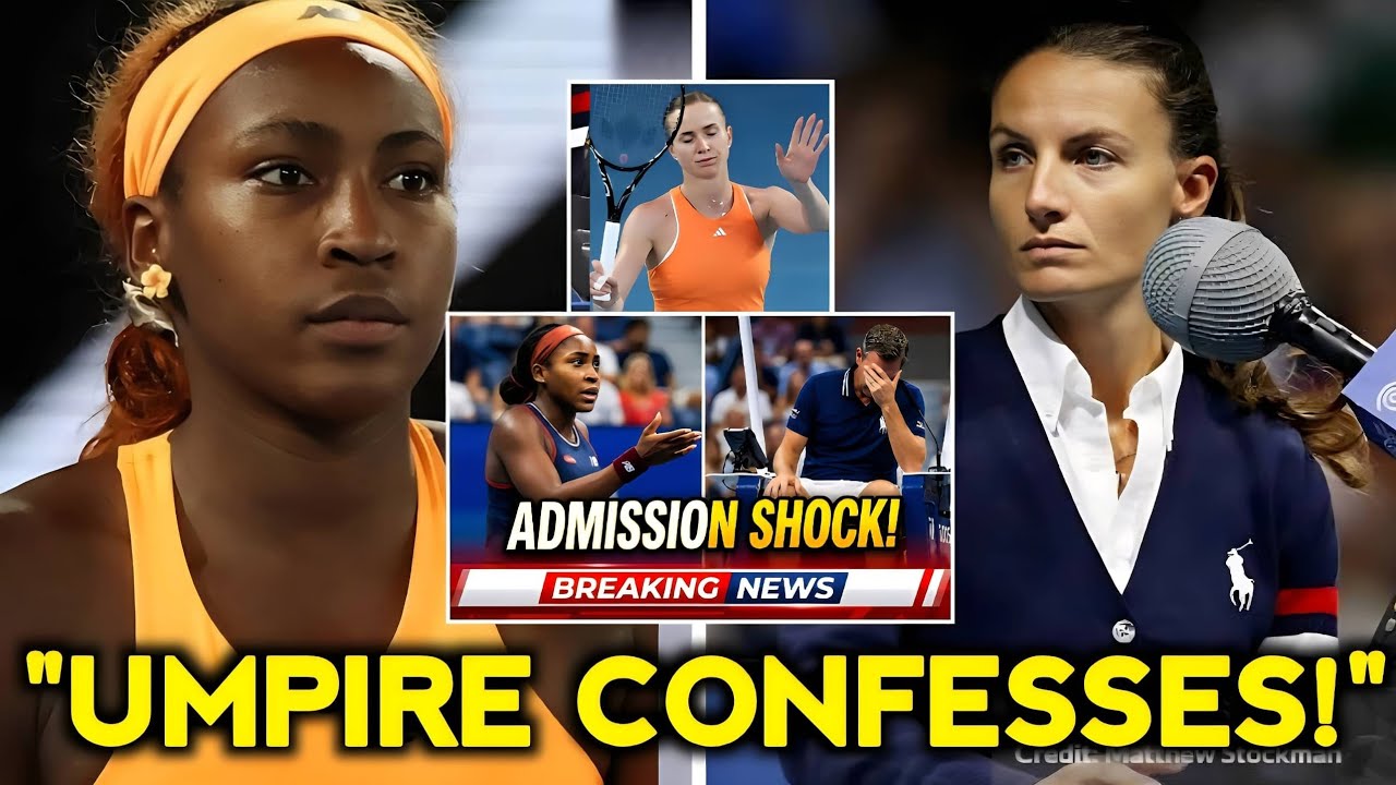 UMPIRE CONFESSES! Gauff vs Svitolina MATCH RIGGED? Official Apology & Investigation!