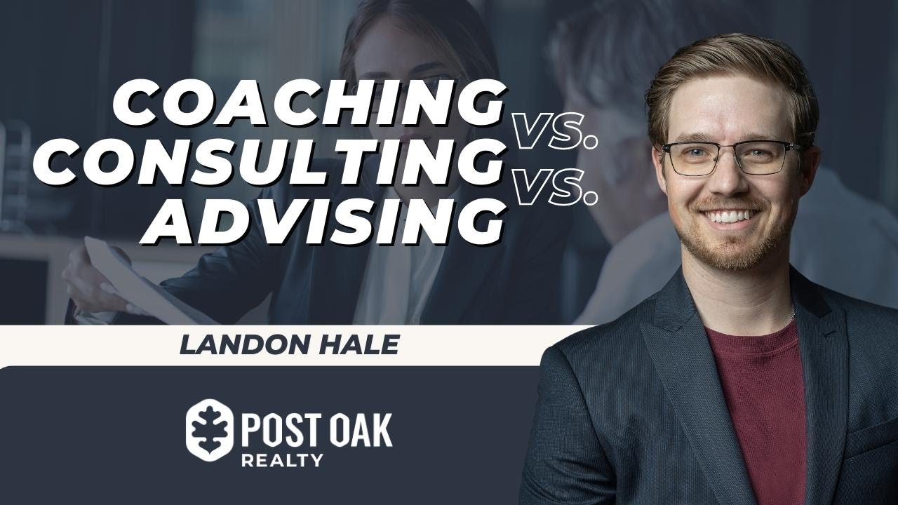 Coaching VS. Consulting VS. Advising