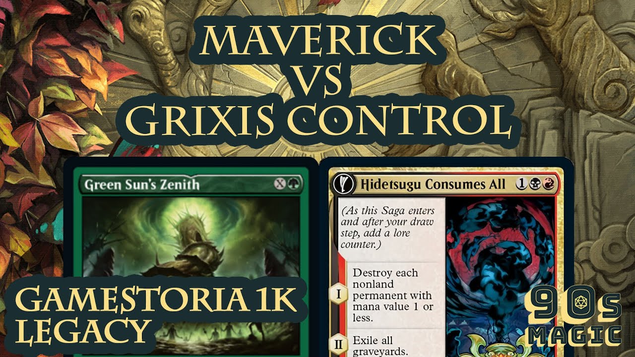 Maverick vs Grixis Hidetsugu Control [MTG Legacy]