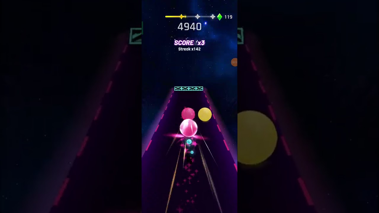 THUNDER(VIP)🤩🤩🤩#gameplay in DANCING ROAD