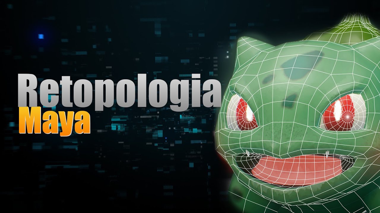 Tutorial de Retopologia - Maya e Zbrush