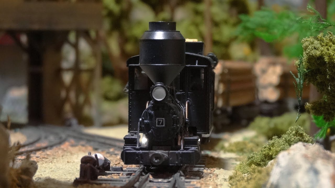 木曾森林鉄道レイアウト 「蒸気機関車編」