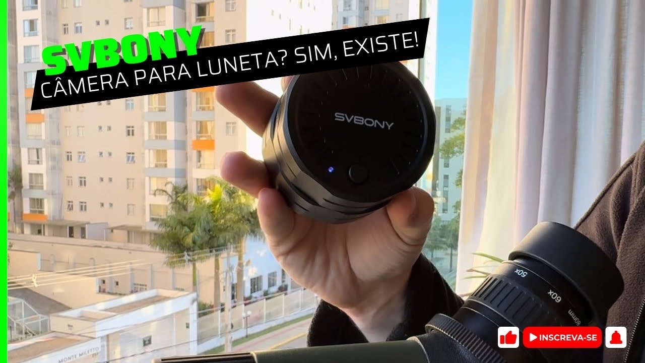 SVBONY SC-002 - Uma Camera pra Lunetas e telescópios!