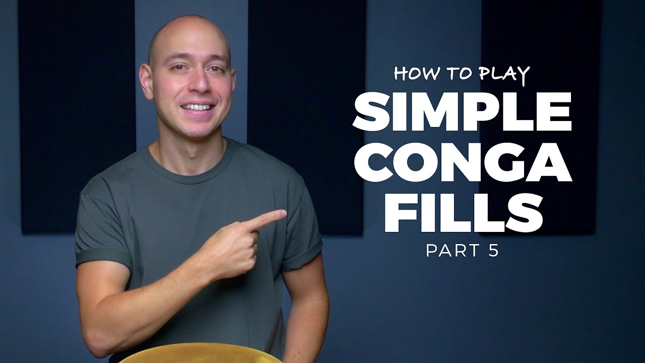 Conga Lessons | Conga Fills Tutorial Part 5 | Simple Marc Quiñones Inspired Fills | CongaChops.com