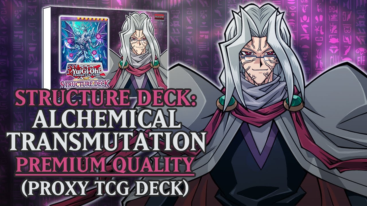 Structure Deck: Amnael - Alchemical Transmutation (Premium Quality) | Proxy / Orica TCG Deck