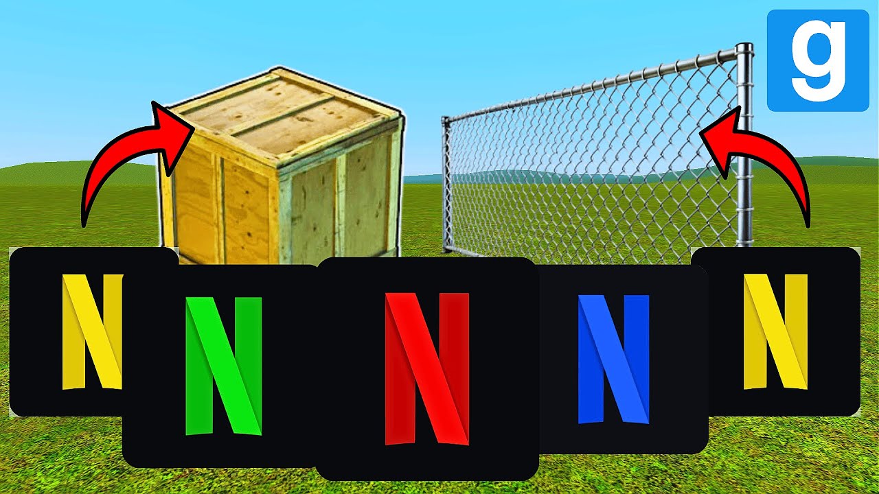 Netflix COLORS FAMILY Vs OBSTACLES | Garry’s Mod Nextbots