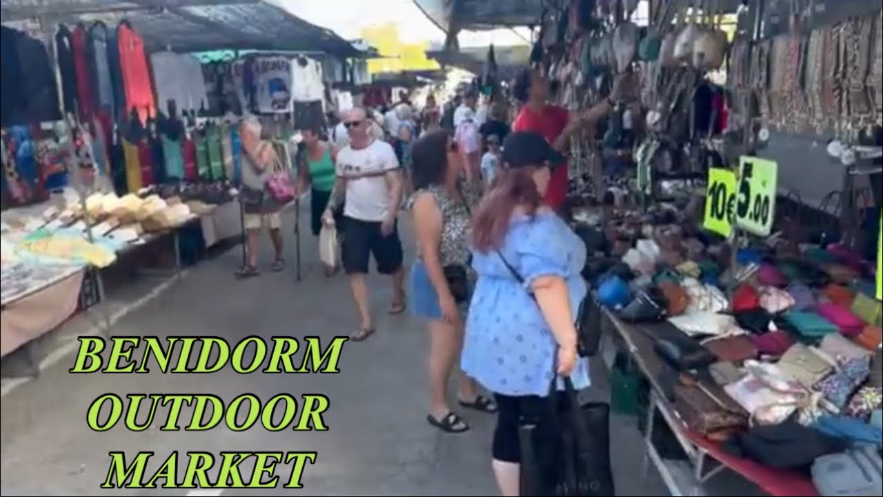 Benidorm Outdoor Market Tour