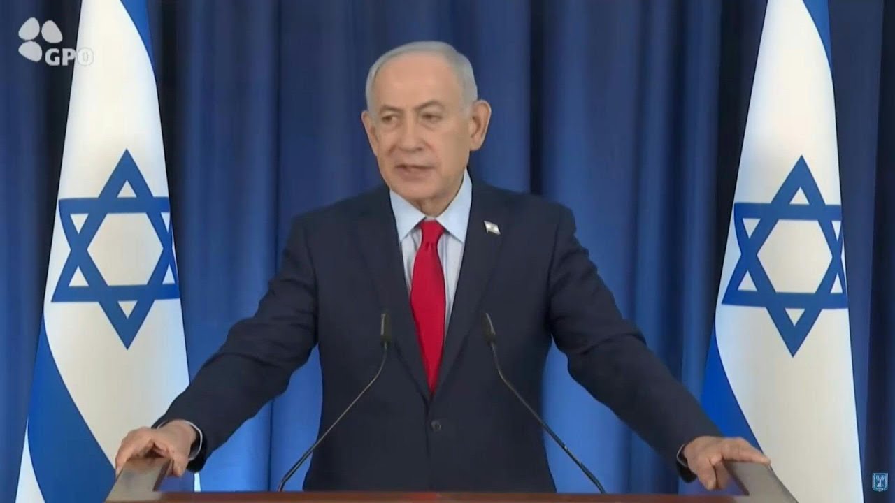 Netanyahu nega que Israel tenha 'arrastado' EUA para a guerra | AFP