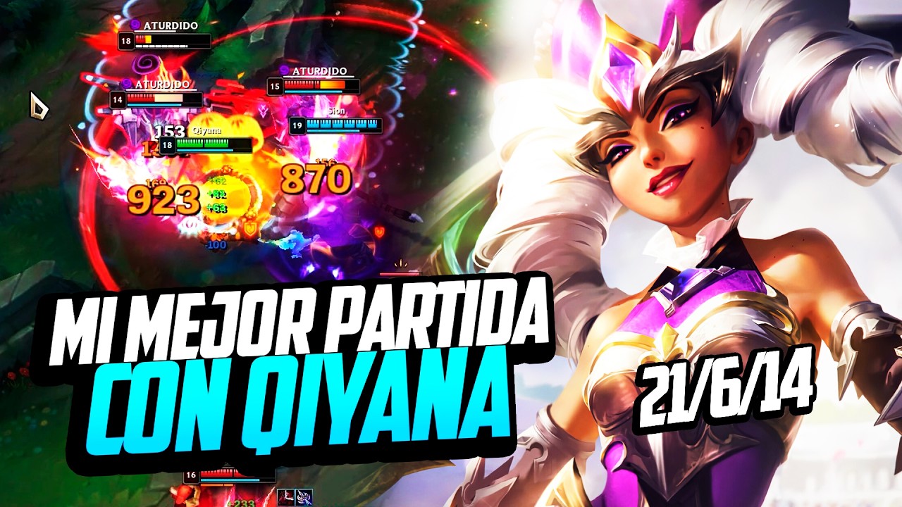 🔥 ¡Mi MEJOR PARTIDA con QIYANA JUNGLA! | QIYANA JG S16 🔥
