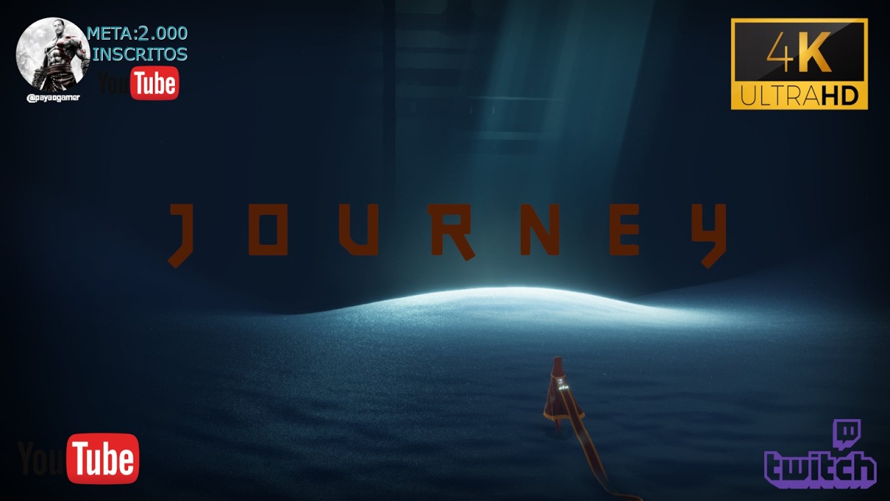 Journey PC | Inicio da Gameplay | #journey #journeygameplay  #games | 2160p 4k