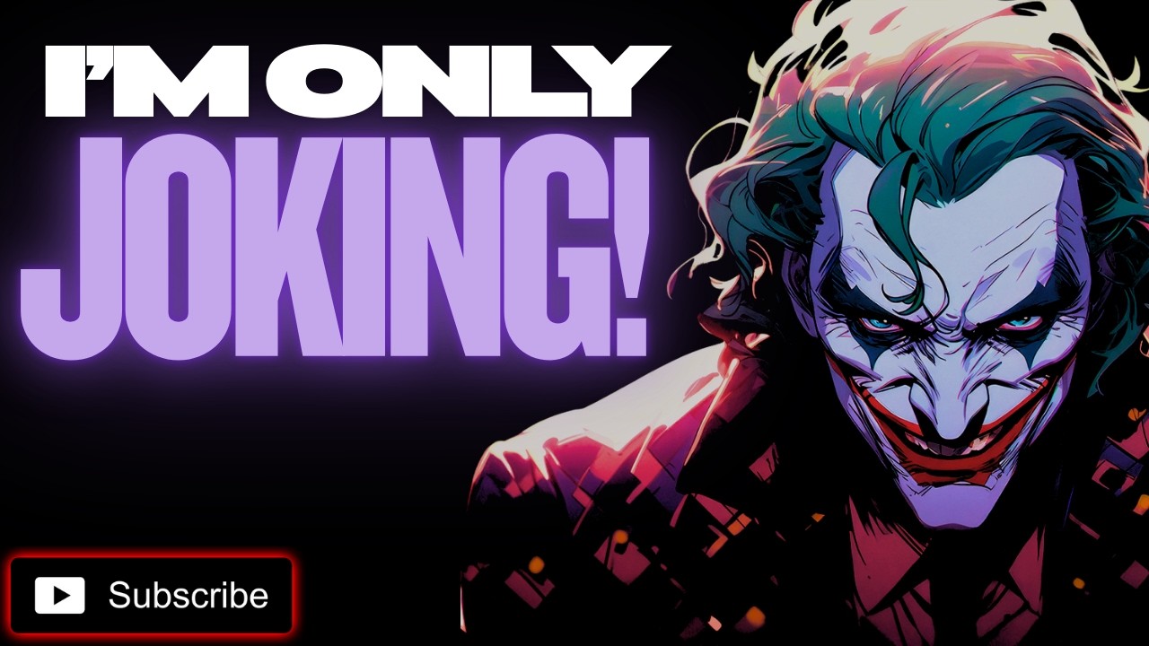 I'm Only Joking - Darkpact Music - Hard Dark EDM Metal - The Joker