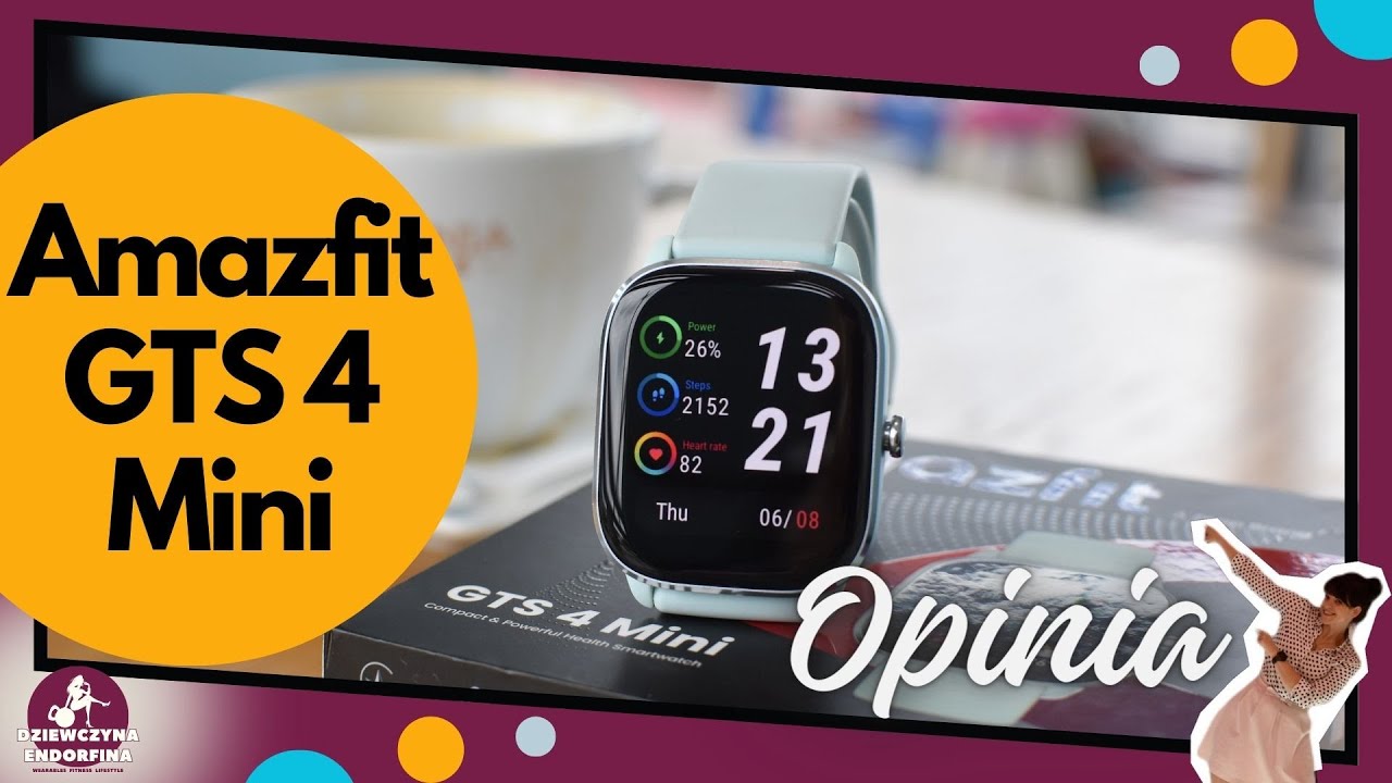 Amazfit GTS 4 Mini mały smartwatch, duże możliwości? Moja opinia