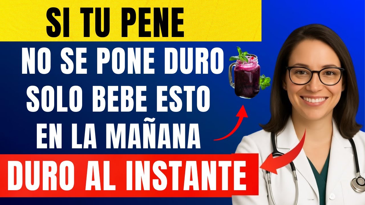 Urólogo revela la bebida matutina que aumenta el flujo sanguíneo al instante |