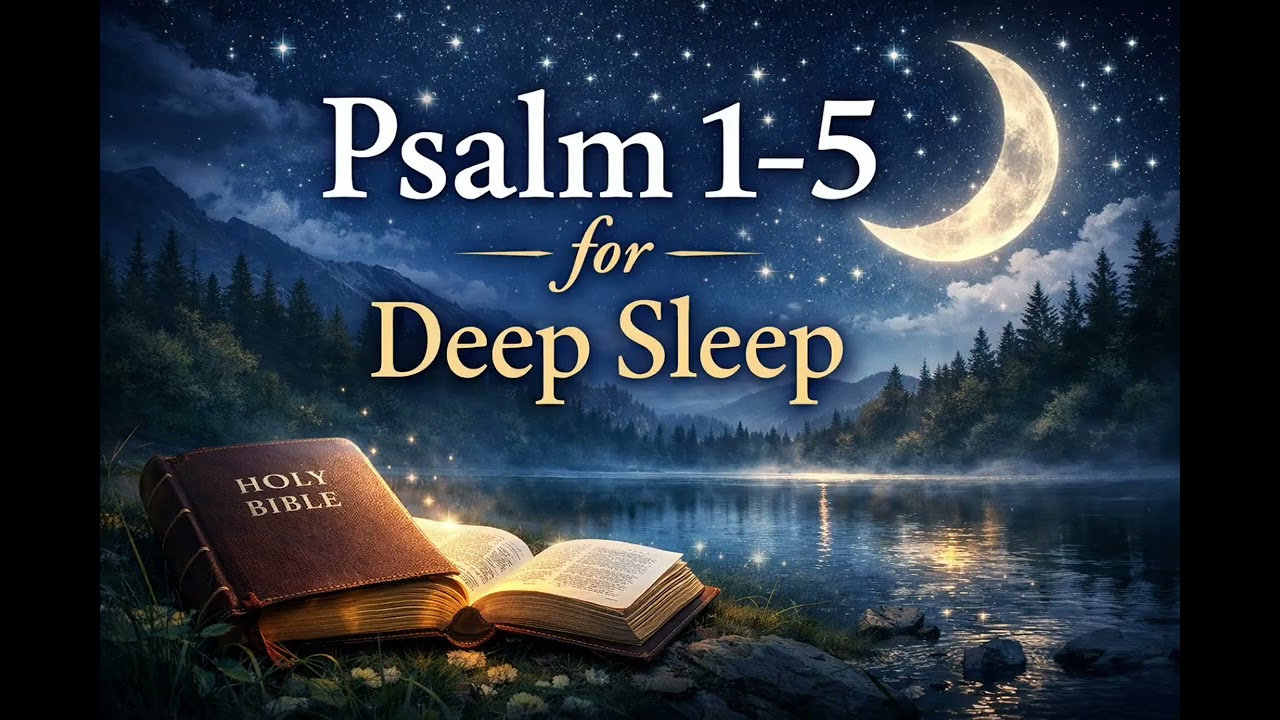📌Bible Sleep with Psalms 1–5