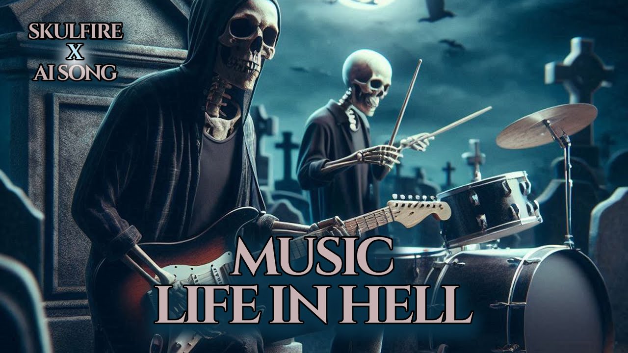 Epic Instrumental Rock Journey - Skullfire AI Song