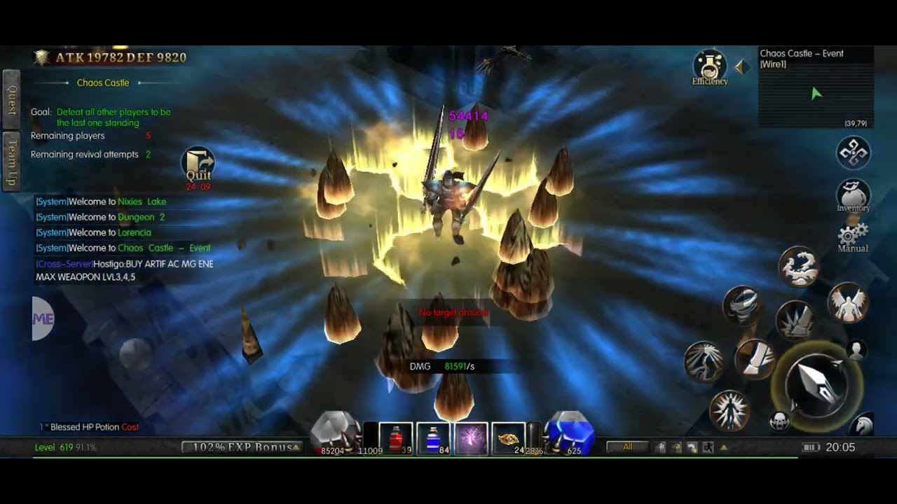 Little Chaos Castle fight!