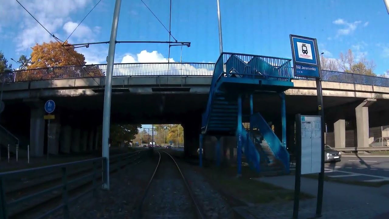 Linka 10 Dubina - Hranečník cabview.