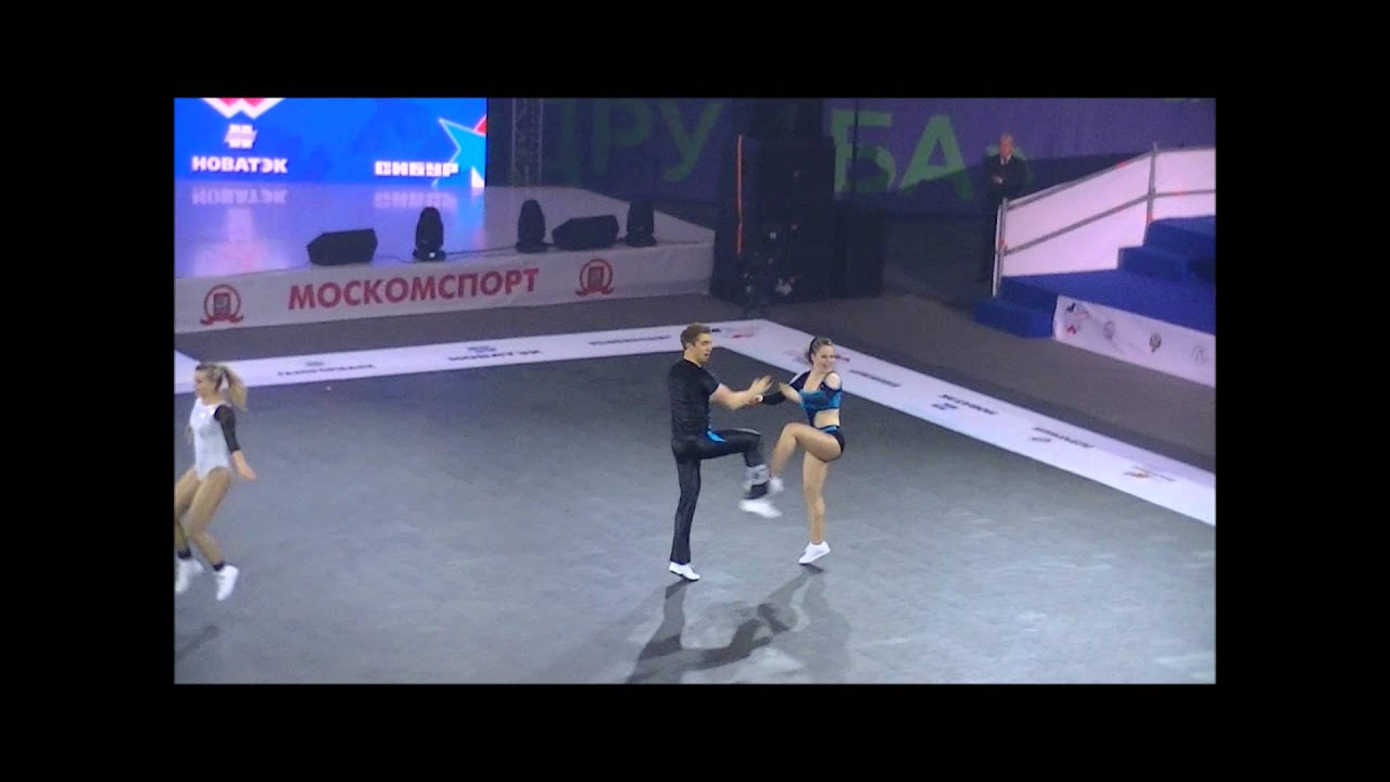 Chiara P&Uuml;TZ und Christopher P&Uuml;TZ, World Masters Moskau 01.11.2014, R&acute;n&acute;R, Vorrunde