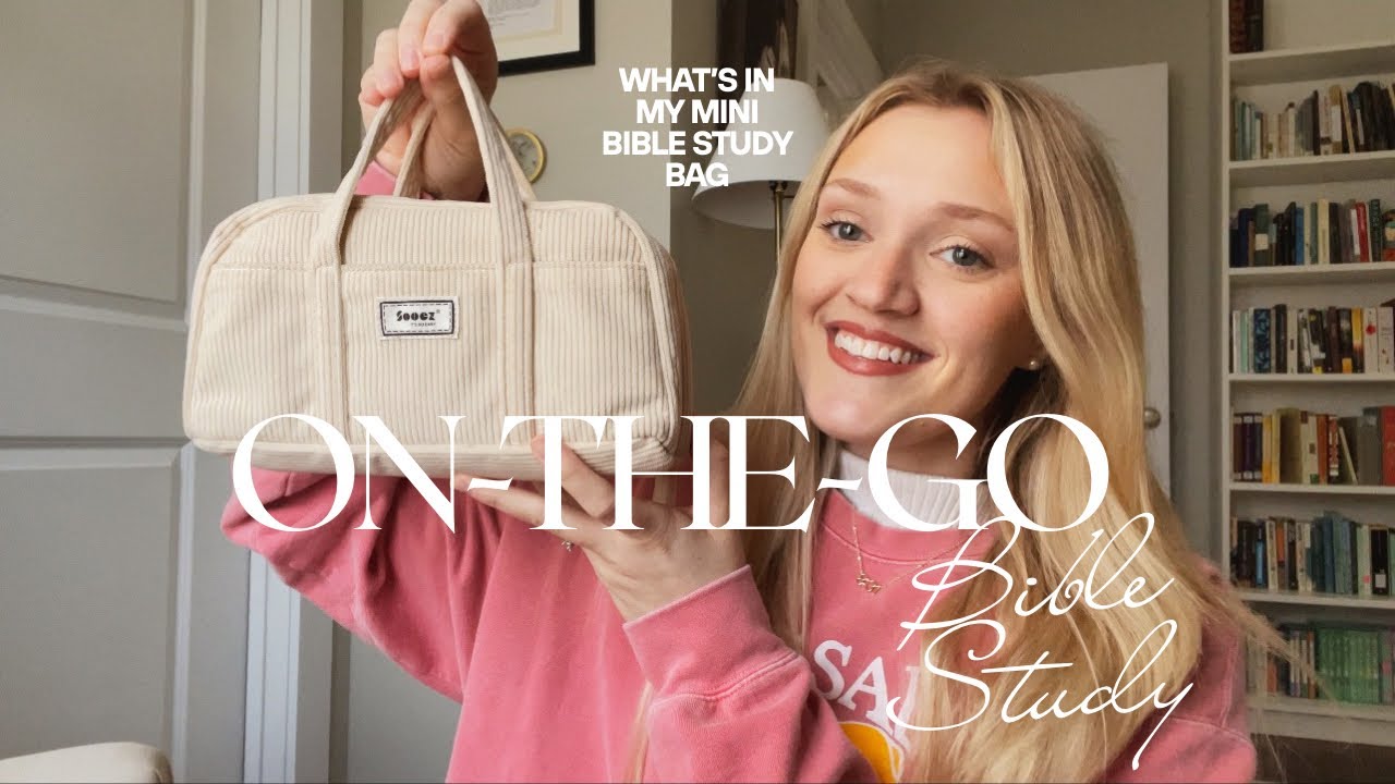 Build Your Own Mobile Bible Study Bag (mini)✨